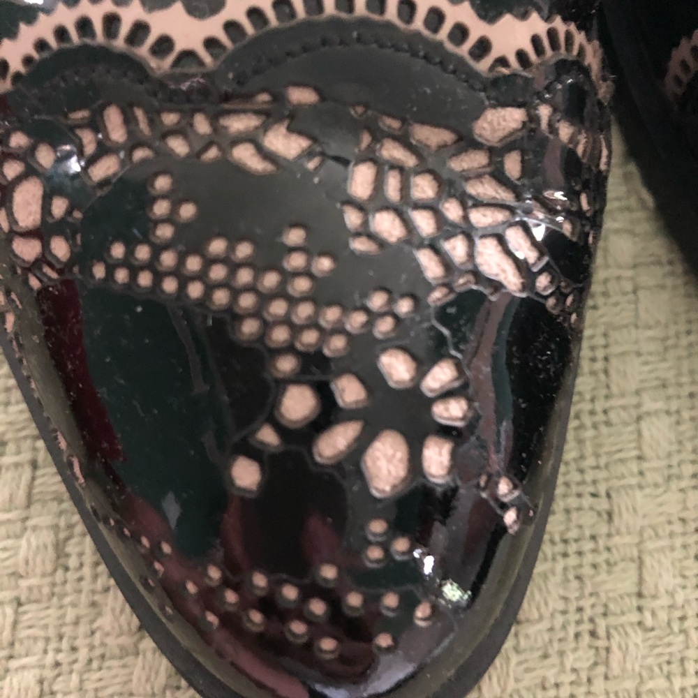 Valentino Black Patent leather Oxfords size 38 - Picture 3 of 13